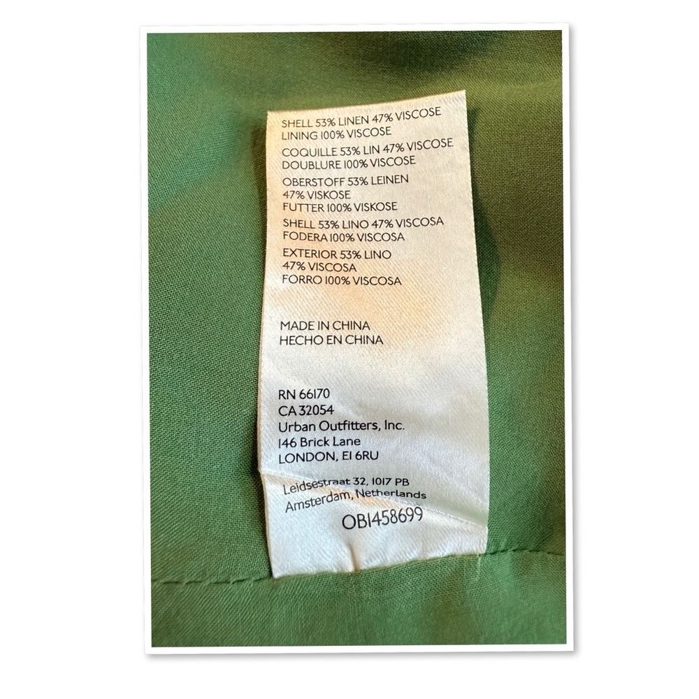 Free People Sage Olivia Linen Blazer - Picture 12 of 13